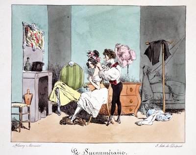 Le Surnumeraire, c.1828 by Henri Bonaventure Monnier